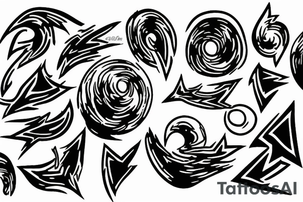 lightning , Sisyphus tattoo idea