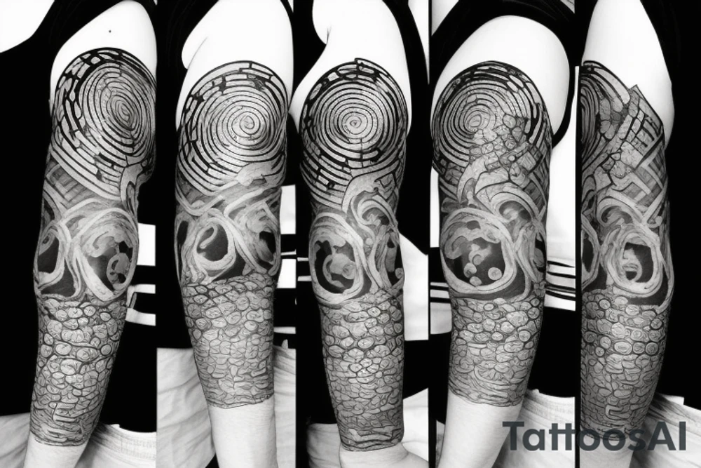 Sisyphus tattoo idea