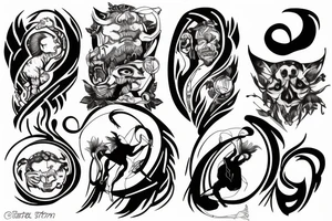Sisyphus tattoo idea