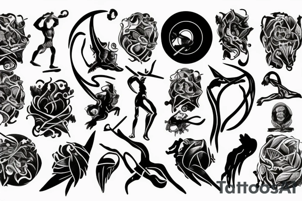 Sisyphus tattoo idea