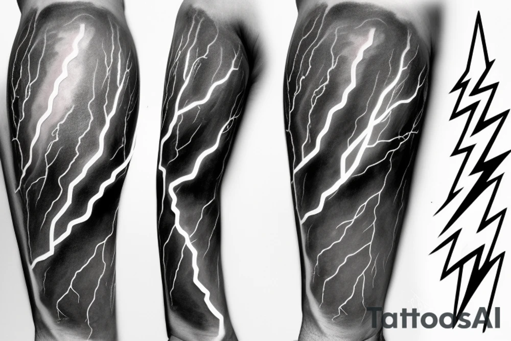 lightning, realism, negative space, lightning storm, lightning bolt tattoo idea lightning, realism, negative space, lightning storm, lightning bolt tattoo idea
