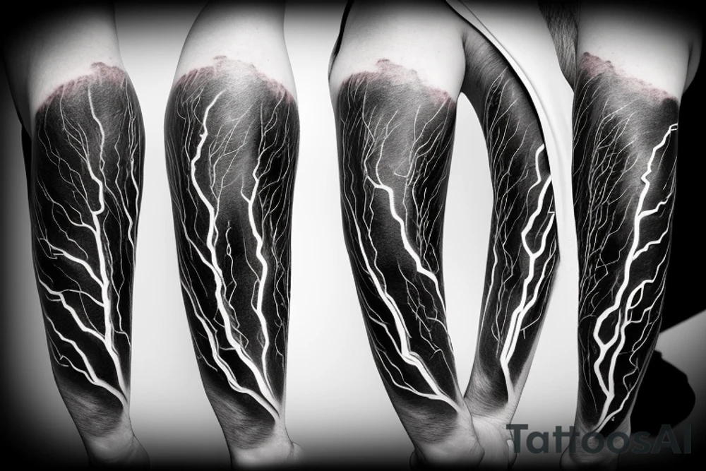 lightning, realism, negative space, lightning storm, lightning bolt tattoo idea lightning, realism, negative space, lightning storm, lightning bolt tattoo idea