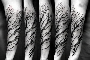 lightning, realism, negative space, lightning storm, lightning bolt tattoo idea