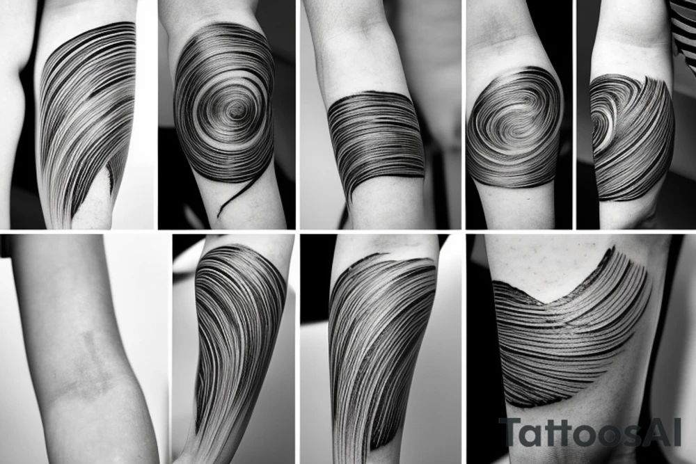 abstract shapes, lightning strike, minimal lines, fine detail tattoo idea