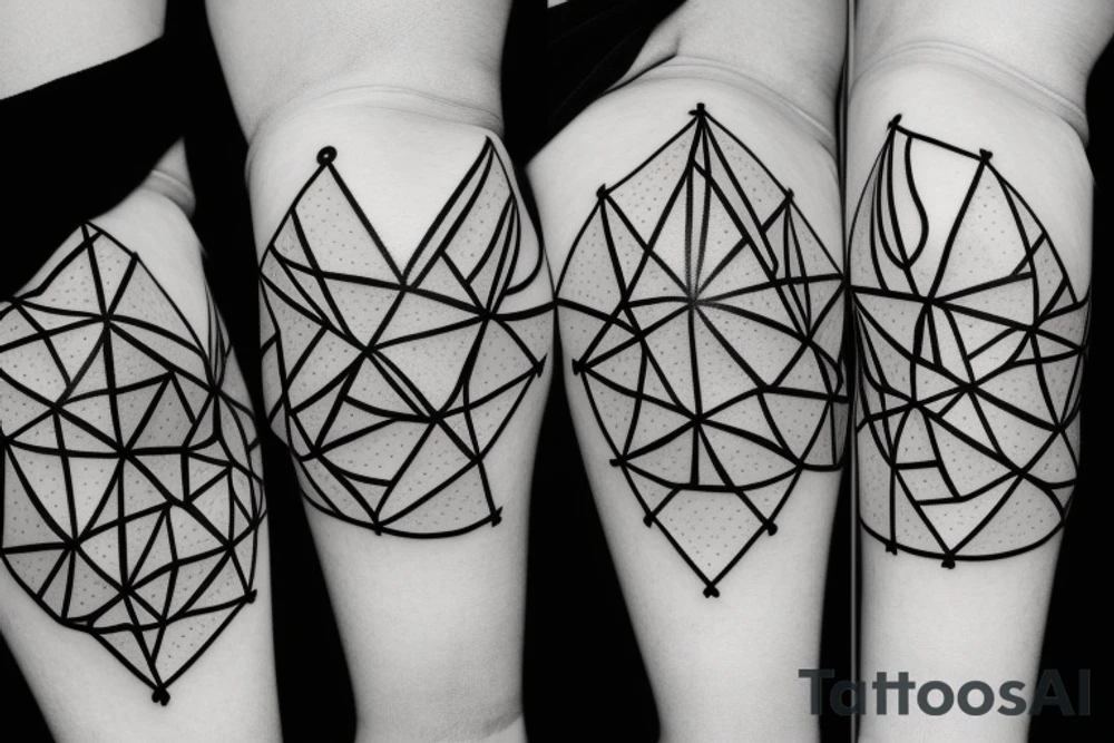 random shapes, lightning, minimal thin lines, fine detail tattoo idea random shapes, lightning, minimal thin lines, fine detail tattoo idea