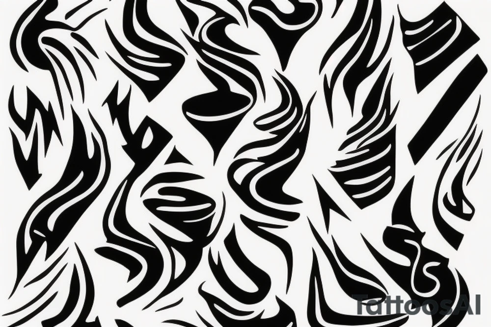 abstract art, thin lines, negative space, lightning tattoo idea abstract art, thin lines, negative space, lightning tattoo idea