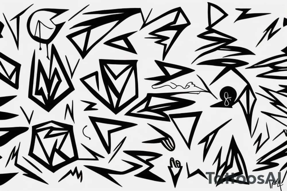 abstract art, thin lines, negative space, lightning tattoo idea abstract art, thin lines, negative space, lightning tattoo idea