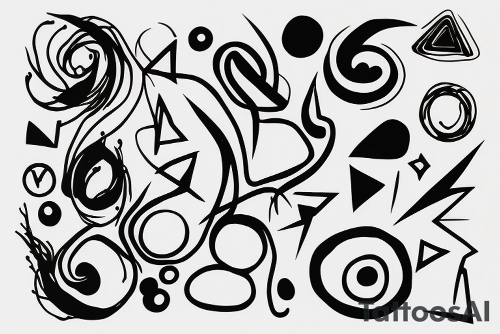 abstract art, thin lines, negative space, lightning tattoo idea abstract art, thin lines, negative space, lightning tattoo idea