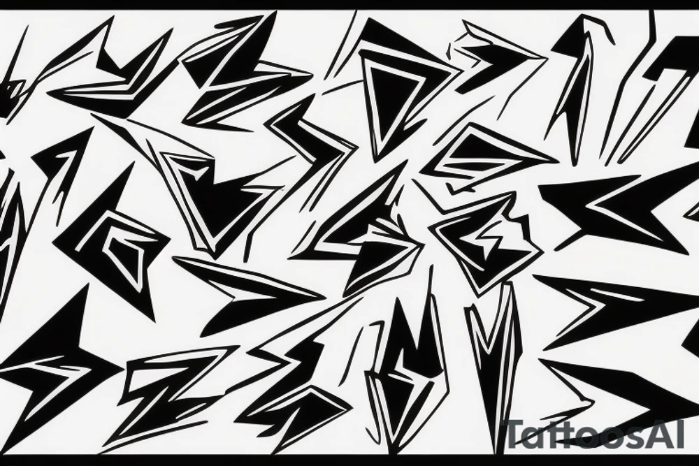 abstract art, thin lines, negative space, lightning, icarus tattoo idea abstract art, thin lines, negative space, lightning, icarus tattoo idea