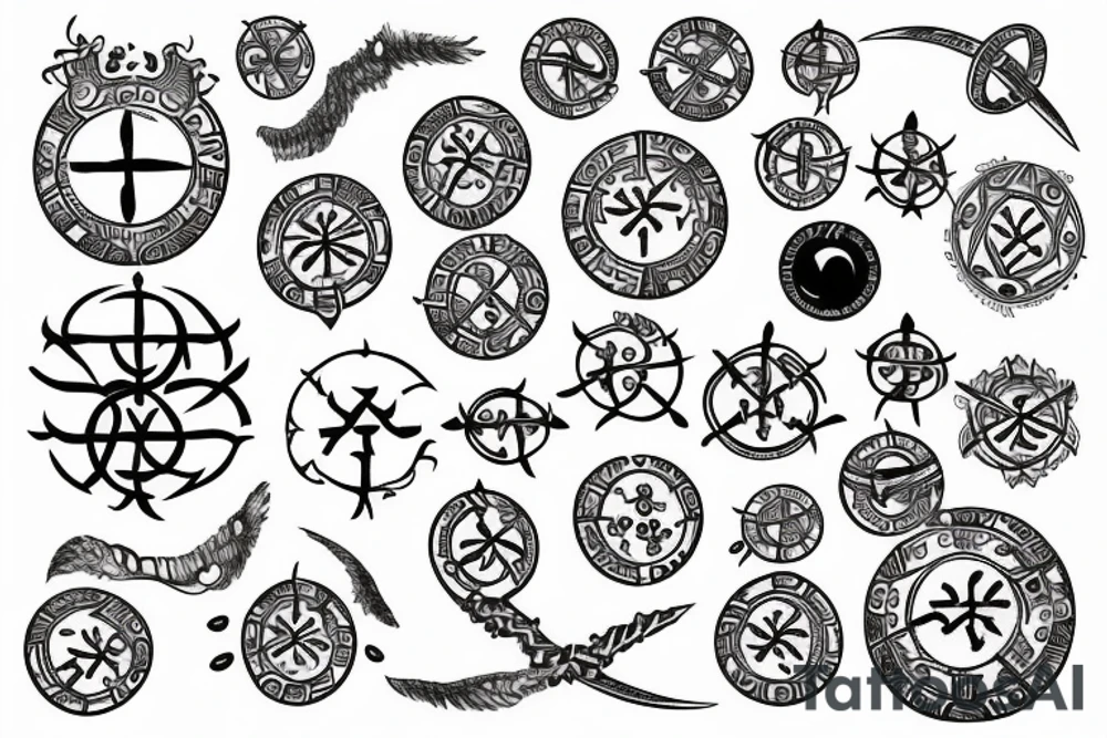 Vegvisir tattoo idea