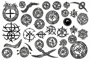 Vegvisir tattoo idea