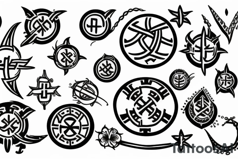 Vegvisir tattoo idea