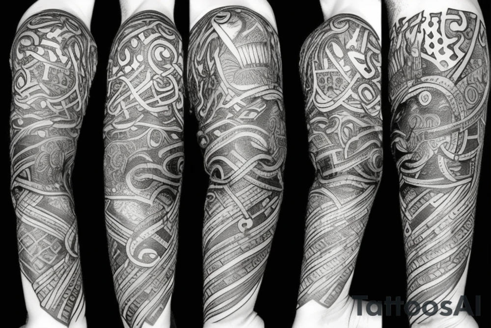 Viking tattoo idea