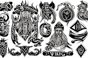 Viking tattoo idea