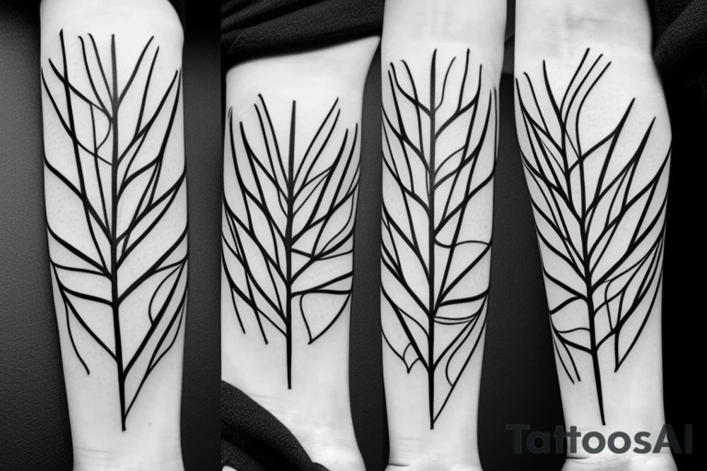 abstract art, thin lines, negative space, lightning, olive branch tattoo idea abstract art, thin lines, negative space, lightning, olive branch tattoo idea