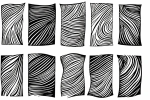 abstract art, thin lines, negative space, lightning, icarus, symmetrical tattoo idea