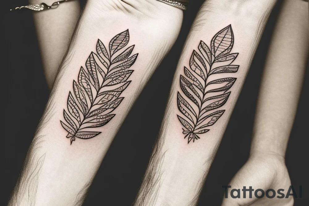 laurel leaf armband with a rectangle in the center tattoo idea laurel leaf armband with a rectangle in the center tattoo idea