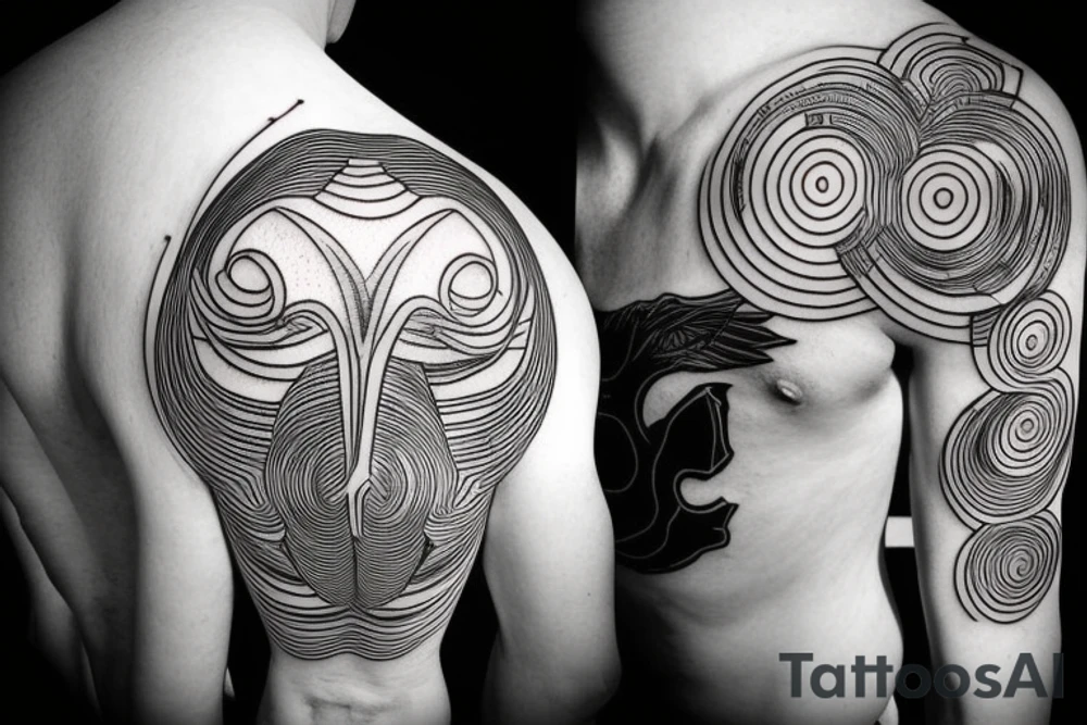abstract art, thin lines, negative space, lightning, icarus, symmetrical tattoo idea abstract art, thin lines, negative space, lightning, icarus, symmetrical tattoo idea