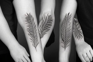 laurel leaf armband going around the full forearm tattoo idea
