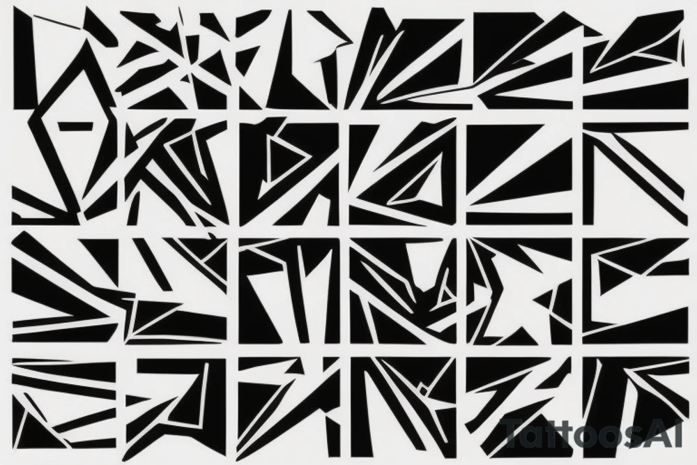 abstract art, thin lines, negative space, lightning, icarus tattoo idea abstract art, thin lines, negative space, lightning, icarus tattoo idea