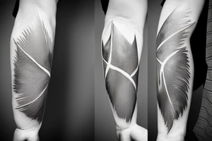 lightning, minimal, thin lines, detail, abstract random lines, luxurious, icarus tattoo idea