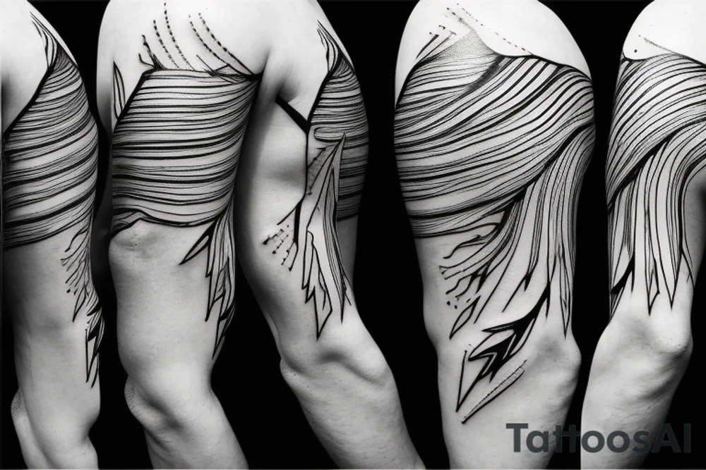 lightning, minimal, thin lines, detail, abstract random lines, icarus tattoo idea lightning, minimal, thin lines, detail, abstract random lines, icarus tattoo idea