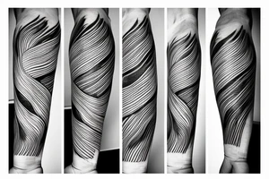 lightning, minimal, thin lines, detail, abstract random lines, icarus tattoo idea