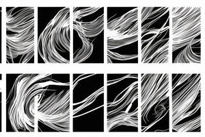lightning, minimal, thin lines, detail, abstract random lines, icarus tattoo idea
