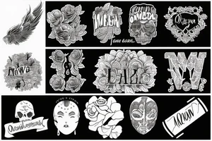The names Owen and Makena tattoo idea