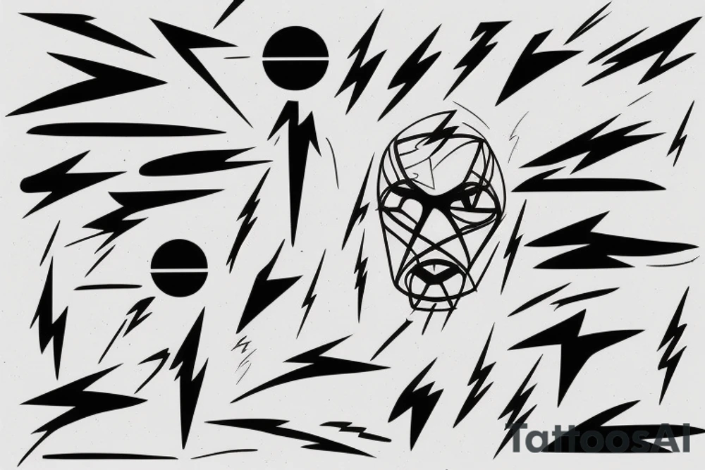 lightning, minimal, thin lines, detail, abstract random lines, icarus tattoo idea lightning, minimal, thin lines, detail, abstract random lines, icarus tattoo idea