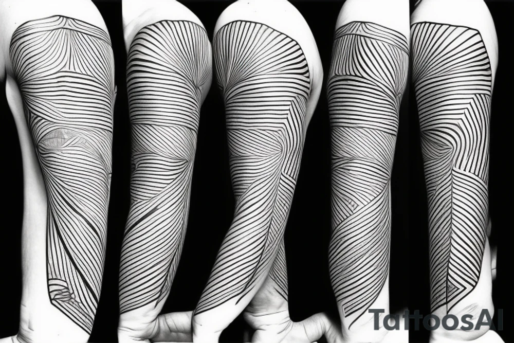 lightning, minimal, thin lines, detail, abstract random lines, icarus, Phoenician tribal tattoo idea