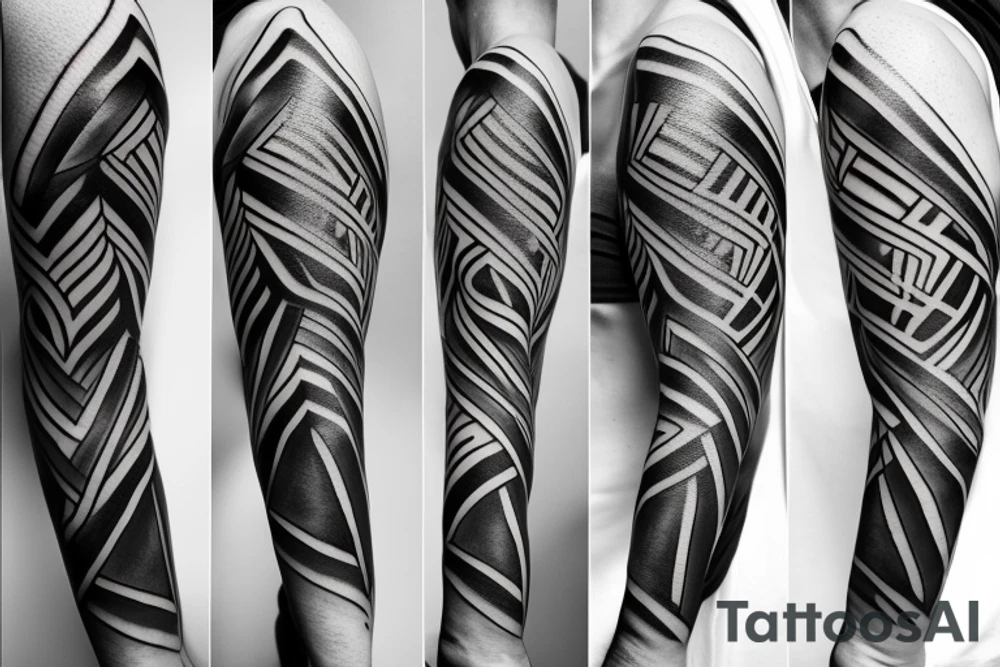 lightning, minimal, thin lines, detail, abstract random lines, icarus, Phoenician tribal tattoo idea