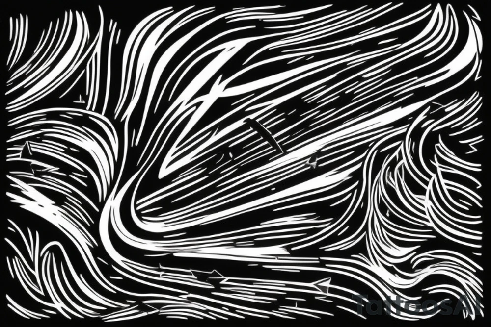 lightning, detail, abstract random lines, broken glass tattoo idea