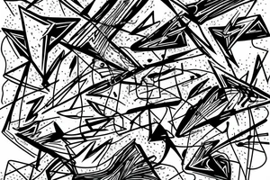 lightning, detail, abstract random lines, broken glass tattoo idea