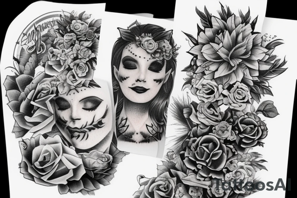 Live music tattoo idea