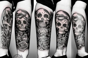 Live music tattoo idea