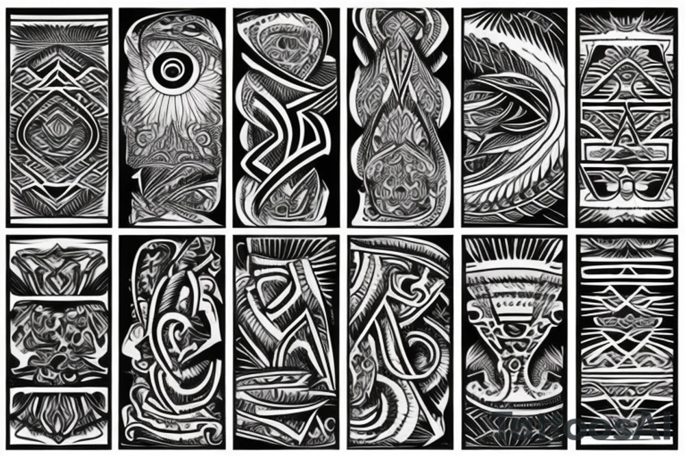 upper back piece tattoo idea
