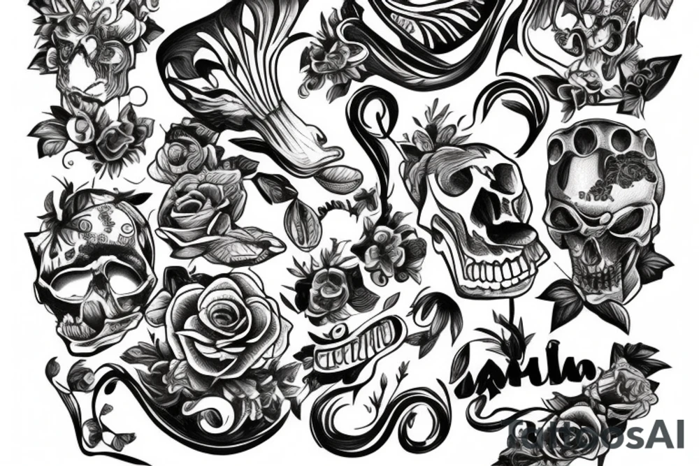 cool saying in italian tattoo idea