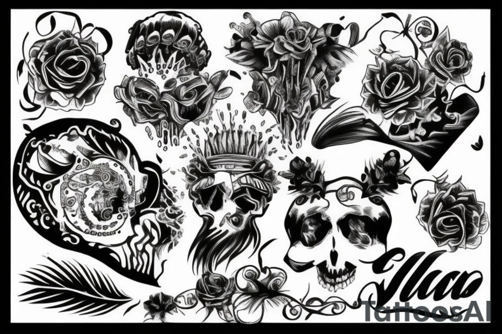 cool saying in italian tattoo idea