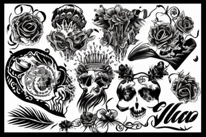 cool saying in italian tattoo idea