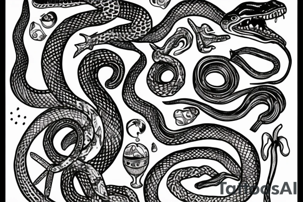 snake tattoo idea