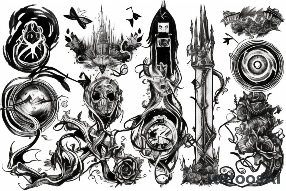 dark tower tattoo idea