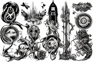 dark tower tattoo idea