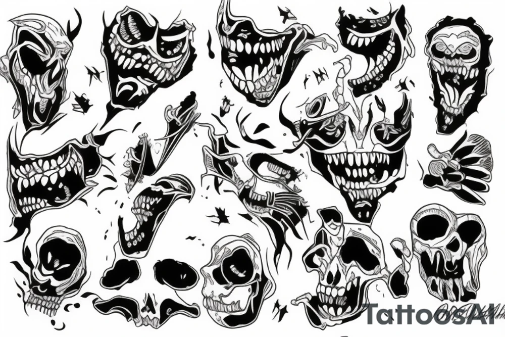 Internally screaming tattoo idea