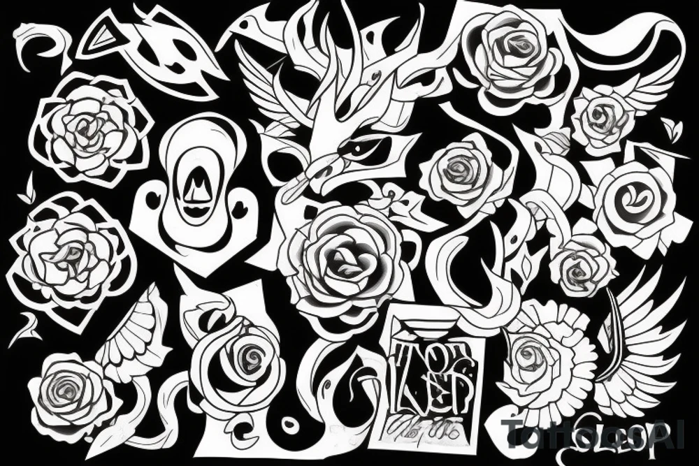 No sleep tattoo idea