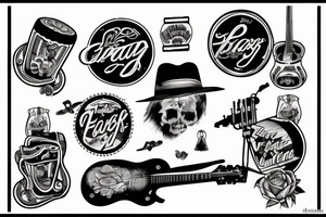 Zach Bryan songs tattoo idea