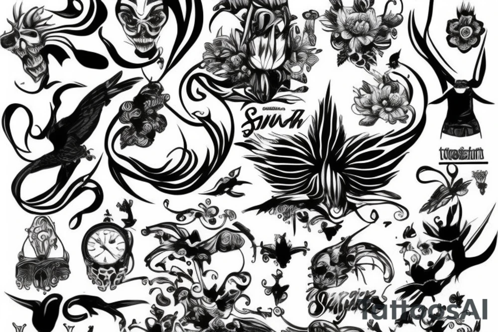 Heading south tattoo idea