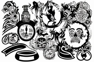 Heading south tattoo idea