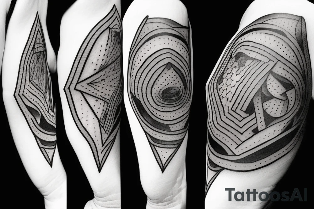 Hourglass with Pink Floyd tattoo idea