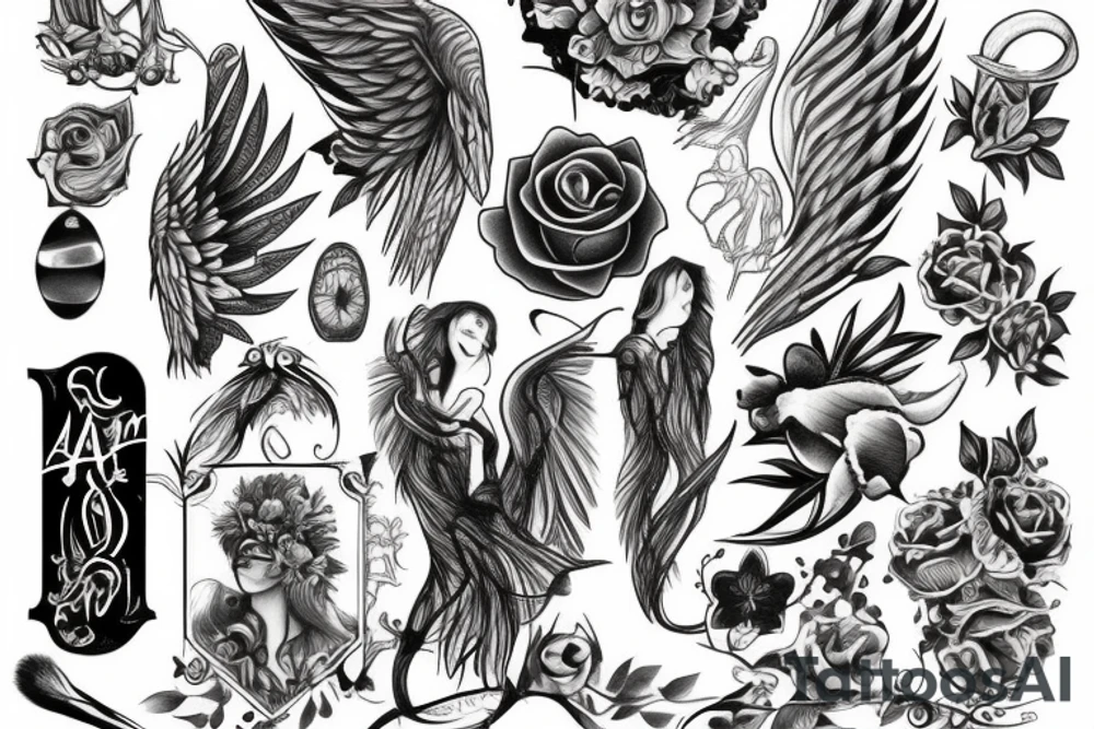 Creation of Adam tattoo idea